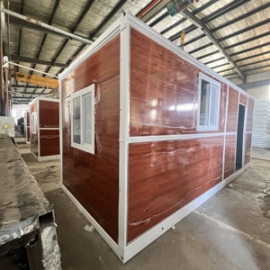 Casa plegable remota Maison Conteneur Casa modular Conteneurs Mini casa lista para enviar Casa prefabricada de hormigón - Product Image 2