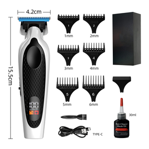 Ensemble de machine de barbier moteur à grande vitesse <span class=keywords><strong>tondeuse</strong></span> à <span class=keywords><strong>cheveux</strong></span> multifonction 9000 tr/min rasoir <span class=keywords><strong>chauve</strong></span> <span class=keywords><strong>tondeuse</strong></span> à <span class=keywords><strong>cheveux</strong></span> électrique pour hommes Salon - Product Image 5