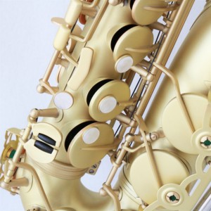 Saxophone alto en la bémol en laiton, embouchure réglable pour une stabilité sonore optimale, pour instrument à vent, étui pour adulte - Product Image 4