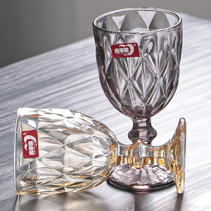 Fabricante Bar Fiesta Boda Restaurante Vintage Colorido Whisky <span class=keywords><strong>Vino</strong></span> <span class=keywords><strong>tinto</strong></span> Bebida Jugo Copa <span class=keywords><strong>de</strong></span> vidrio - Product Image 6