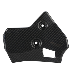 Protección de marco de fibra de carbono real para motocicleta CRF250L/M 2012-2017, <span class=keywords><strong>CRF250RALLY</strong></span> 2017 Dirt Bike, NEGRO - Product Image 4