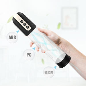 Vibrador de bomba de vacío de presión negativa automática silenciosa masturbador de aumento de <span class=keywords><strong>pene</strong></span> para hombres <span class=keywords><strong>con</strong></span> taza de avión - Product Image 2