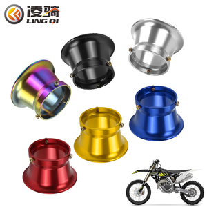LINGQI Accessoire de <span class=keywords><strong>moto</strong></span> de course Matériau anti-corrosion Filtre à air Coupe-vent <span class=keywords><strong>50mm</strong></span> pour Pit Dirt Bike - Product Image 2