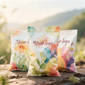 Sachets refermables en plastique personnalisés, imprimés, réutilisables, à fond plat, anti-odeur, en Mylar, pour l'emballage d'agriculture, de terreau, d'aliments et de semences - Product Image 2