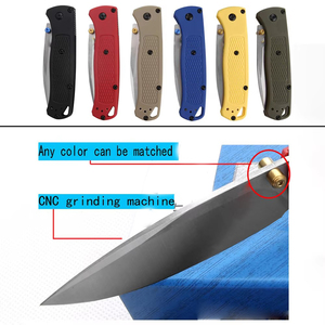 Cuchillo <span class=keywords><strong>Plegable</strong></span> Táctico Bugout 535 con Hoja <span class=keywords><strong>de</strong></span> Punta Caída para Exteriores, Cuchillo <span class=keywords><strong>de</strong></span> Supervivencia EDC para Camping con Clip para Cinturón - Product Image 4