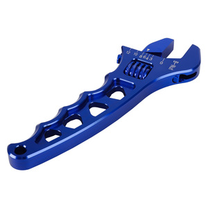 Clé réglable en alliage d'aluminium AN3 à AN12, taille impériale, pour connecteur de tuyau de refroidissement d'huile automobile, outil bleu rouge noir - Product Image 2