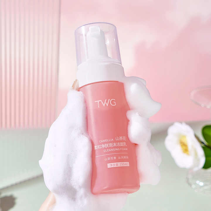 TWG Camellia Foaming Face Wash - Deep Cleansing & Moisturizing