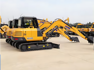 Excavatrice sur chenilles de haute qualité de marque supérieure, neuve, 6 tonnes, avec pièces de rechange XE60D en stock à vendre - Product Image 4