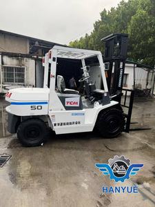 Truk Forklift Diesel Bekas TCM 5 Ton FD50 Mesin Isuzu Garansi 6 Bulan - Product Image 5