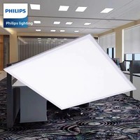 Panneau lumineux LED d'intérieur 600x600, luminaire à grille intégré pour dalles de plafond 120x30, modèle RC037V