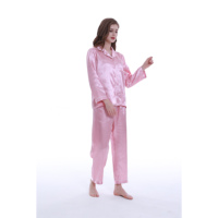 Ensembles de pyjama en satin grande taille pour femmes vêtements de nuit sexy pour couples vêtements de nuit tissu tissé thermique