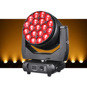 <span class=keywords><strong>Clay</strong></span> <span class=keywords><strong>Paky</strong></span> K15, Ojos de abeja, luz Led con cabezal móvil, luces de lavado de escenario, con abrazaderas plegables, de 19X40W, para uso en el exterior - Product Image 1