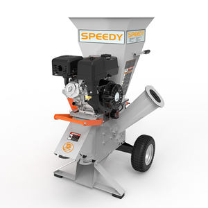 Broyeur de jardin à chenilles 15HP SPY9 à <span class=keywords><strong>moteur</strong></span> essence, système d'alimentation automatique, déchiqueteuse de bois, broyeur de branches, châssis métallique, neuf ou d'occasion - Product Image 2