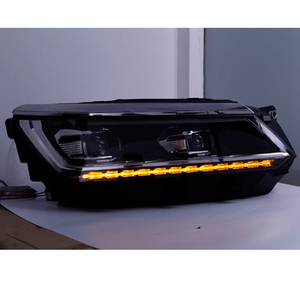 KOAUTO lampade da giorno fari impermeabili fari anteriori luci anteriori per V.W VOLKSWAGEN PASSATE 2016 <span class=keywords><strong>2017</strong></span> 2018 2019 USA - Product Image 2
