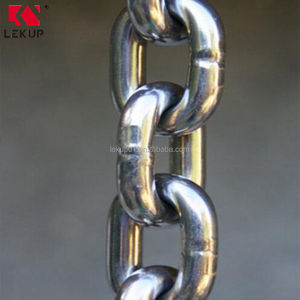 Cadena de Eslabones de Seguridad, Cadena Metálica DIN764 de Acero Inoxidable Soldada, para Acampar al Aire Libre, Colgar, Tirar y Remolcar - Product Image 3