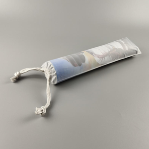 Sac rétractable en polyéthylène CPE long avec cordon de serrage pour la protection de tapis de souris, tapis de jeu, cadre <span class=keywords><strong>photo</strong></span> - Recyclable et personnalisable - Product Image 4