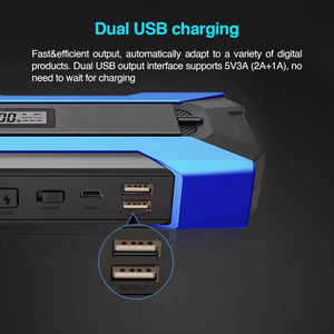 1000A đỉnh cao hiện tại Di động xe nhảy khởi động-đa chức năng khẩn cấp ngân hàng điện & Pin Booster (nhỏ gọn & Sạc nhanh) - Product Image 6