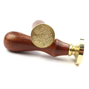 Timbro per componenti elettronici timbri sigillo di cera di legno con la consulenza del venditore prevarrà - Product Image 1