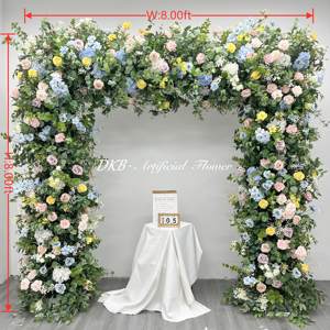 Alta calidad Real Touch seda Floral boda arco decoración Premium flores Hogar Escuela incluido tallo piezas Navidad - Product Image 2