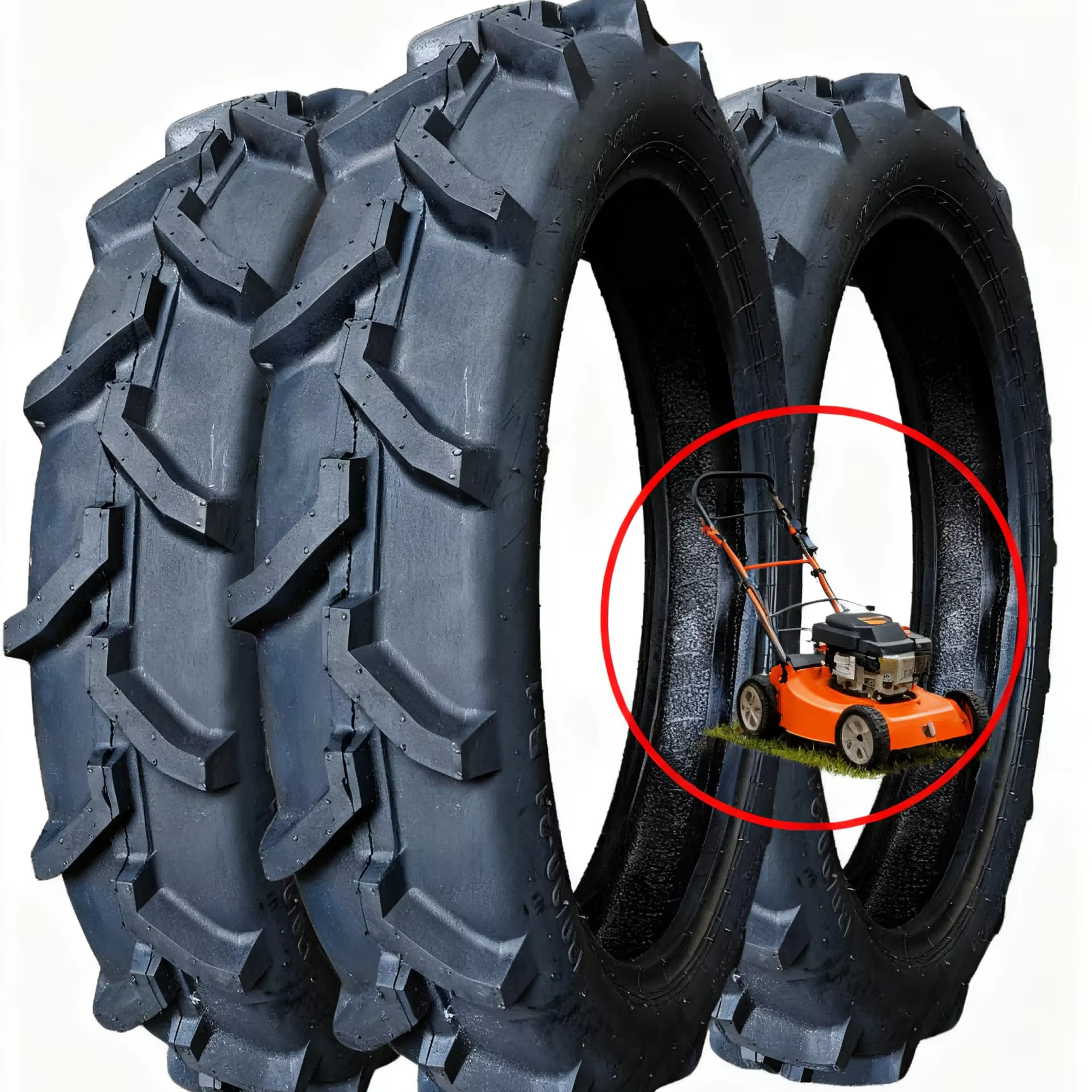 China Topower 120 90 26 Bias Ply Tire Narrow Tread High  for Field Tractors Transplanting Machines Weeding Machines