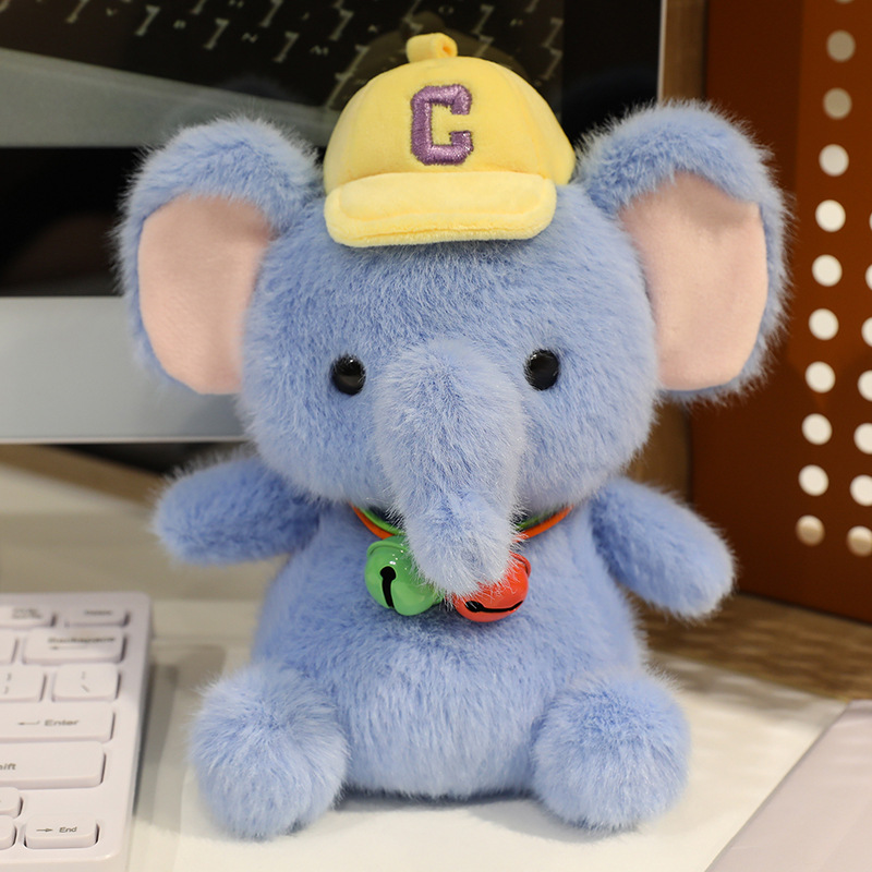 ช้างคู่โต๊ะเซียงหลิงเอ้อ 18 ซม