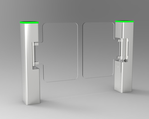 <span class=keywords><strong>Cancello</strong></span> automatico aperto e chiuso del tornello del cilindro del Radar del supermercato del <span class=keywords><strong>sensore</strong></span> infrarosso - Product Image 5