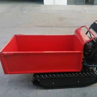 Fabricant rentable de haute qualité sur chenilles Mini Dumper hydraulique Dumper 500 kg à vendre