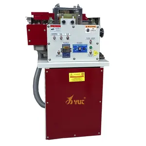 2 Wheels Leather Belt Edge Grinding Polishing Making Product Machine