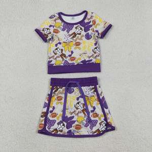 Conjuntos de Ropa de Yoga para Niñas, Faldas de Equipos de Fútbol, Trajes de Animadoras, Ropa Deportiva de Moda Infantil al por Mayor, Disponible en Stock - Product Image 6