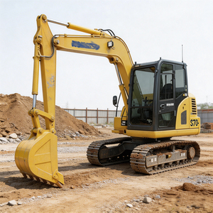 Excavadora de cadenas Komatsu PC56, PC60, PC70, PC78 usada de alta calidad, original de Japón, excavadora hidráulica de 35 toneladas, segunda mano, buen precio - Product Image 3