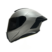 Casque de moto certifié DOT Casque de moto à double lentille toutes saisons anti-buée Casque de sécurité pour hommes et femmes Cascos