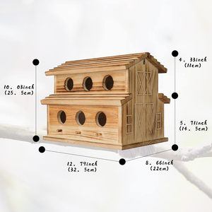 <strong>Outdoor</strong> <strong>Aviary</strong>, 6-Hole <strong>Outdoor</strong> <strong>Aviary</strong> - Rooms Suitable for 6 Bird Families - Bluebirds, Finches, Cardinals Hanging <strong>Aviaries</strong> - Product Image 6