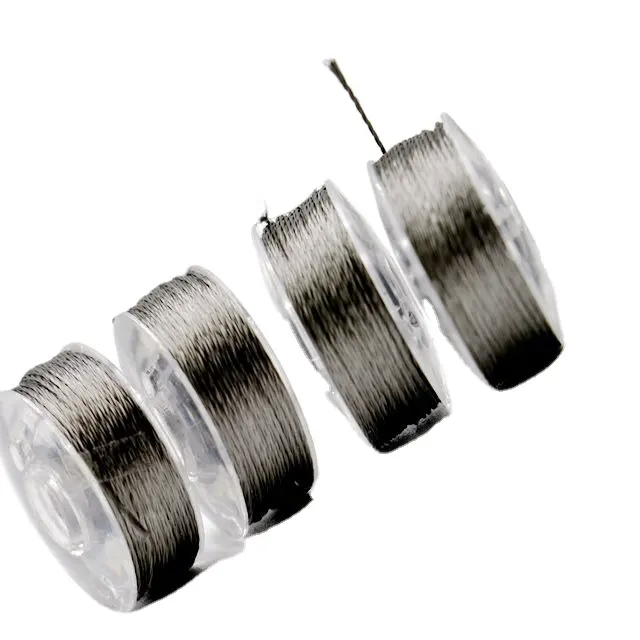 Electronic Textile Thick Metallic Yarn Steel Bobbin High Temperature Sewing Thread Stainless Steel Sewing Thread