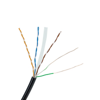 Nouveau câble réseau extérieur étanche MX-STAR 23AWG Cat6 FTP CCA 4P Cat6 305m pour fournisseurs (modèle 2026)