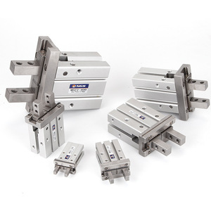 Cylindre pneumatique à commande au doigt NGS MHZ2 40D, corps en aluminium, type standard, pour pince de bras robotique - Product Image 1