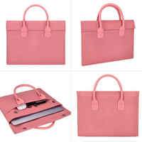 Sac à main professionnel pour femme, sacoche portable BSCI, sac pour ordinateur portable 14 pouces, sac pour ordinateur portable pour femme