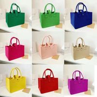 Sac fourre-tout en feutre simple et tendance de haute qualité, idéal pour les cadeaux et souvenirs - Offre promotionnelle