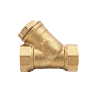 1/2 inch tot 2 inch messing <span class=keywords><strong>Y</strong></span>-vormige zeef of filter met terugslagklep voor water, handmatige bediening, merk AVONFLOW, 1 jaar garantie - Product Image 4