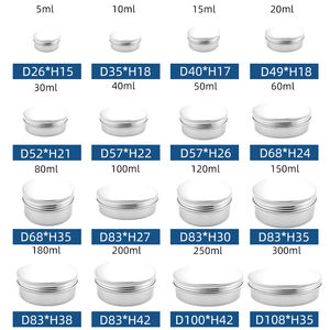 Impresión personalizada a todo color cosmética Pequeña barra de champú redonda lata aluminio metal tarro contenedor olla - Product Image 6