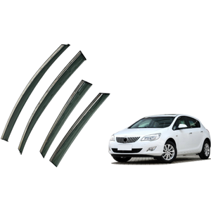 Injection Side Window Deflectors Visor Rain Guards for Buick Excelle 2010-2014 Wind Deflector Auto Accessories - Product Image 1