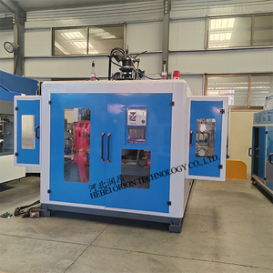 Machine de soufflage à double station de précision automobile bon marché, commande servo/mur uniforme pour l'emballage cosmétique - Product Image 3