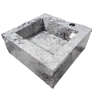 Pedra artificial do banheiro com lavatório pedra vanity