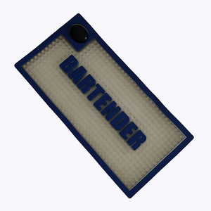 Tapis de bar en PVC personnalisés, tapis de bar promotionnels à LED, tapis en caoutchouc pour boissons alcoolisées pour les marques d'alcool - Product Image 4