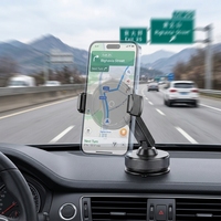 Support de téléphone pliable à 3 axes avec ventouse |   Bras long 360 °   Support rotatif |   Support de tableau de bord à forte aspiration |   Support magnétique pour voiture K900
