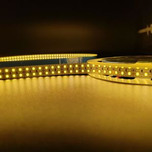 Dc12v 24V 120LED/M 240led/M 10mm 12mm 15mm SMD2835 5M 10M đơn hàng tăng gấp đôi hàng 3000K 4000K 6000K linh hoạt LED <span class=keywords><strong>Strip</strong></span> ánh sáng - Product Image 3