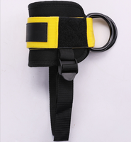 Manchons de cheville réglables en néoprène rembourrés pour exercices de fessiers et de jambes sur machine à câble (kickback)