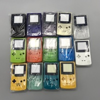 Coque de réparation filaire de haute qualité pour Game Boy Color GBC, nouveau kit de coque, boutons, caoutchouc, boîtier, 18 designs, moule privé, marque OEM