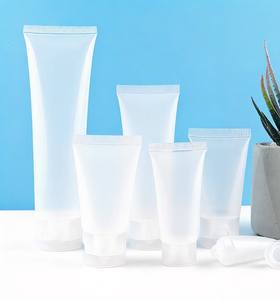 Tube souple vide en PP avec logo personnalisé, anti-fuite, à presser, avec bouchon à clapet, emballage flexible pour tubes cosmétiques et soins de la peau - Product Image 2