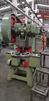 Machine automatique de fabrication de boutons en métal pour jean à boucle de cow-boy poinçonneuse d'estampage à la presse