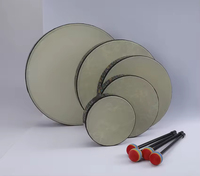Wholesale YONGXIN HD8-1c 6/8/10 Inch Double-sided Wooden Hand Beat Drums Music Orff Percussion Instruments for Kids